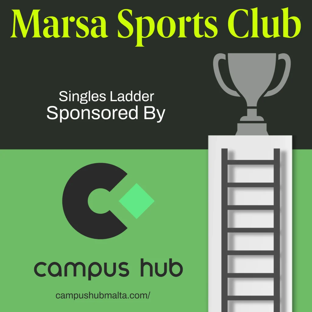 Campus Hub Announcement Marsa Sports Club Singles Ladder