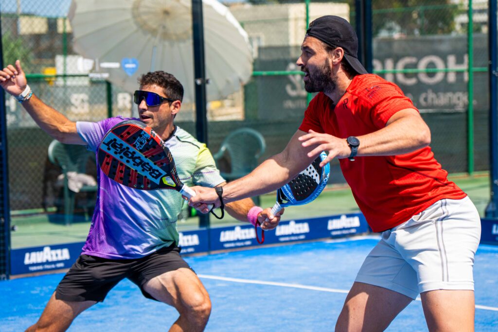 Oier Zuazua at Finductive Marsa Padel Open 2025