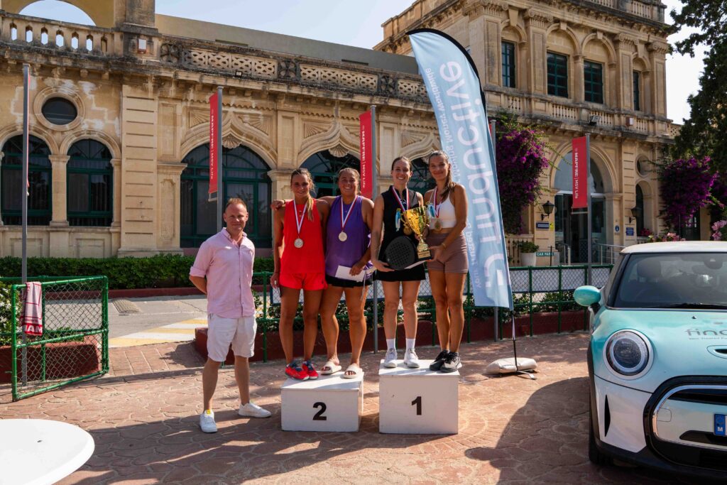 Women winners Finductive Marsa Padel Open 2025