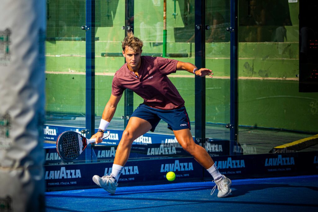 Jaime Menendez at Finductive Marsa Padel open 2025