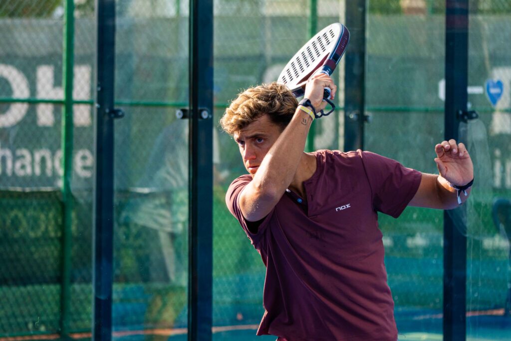 Jaime Menendez at Finductive Marsa Padel Open 2025