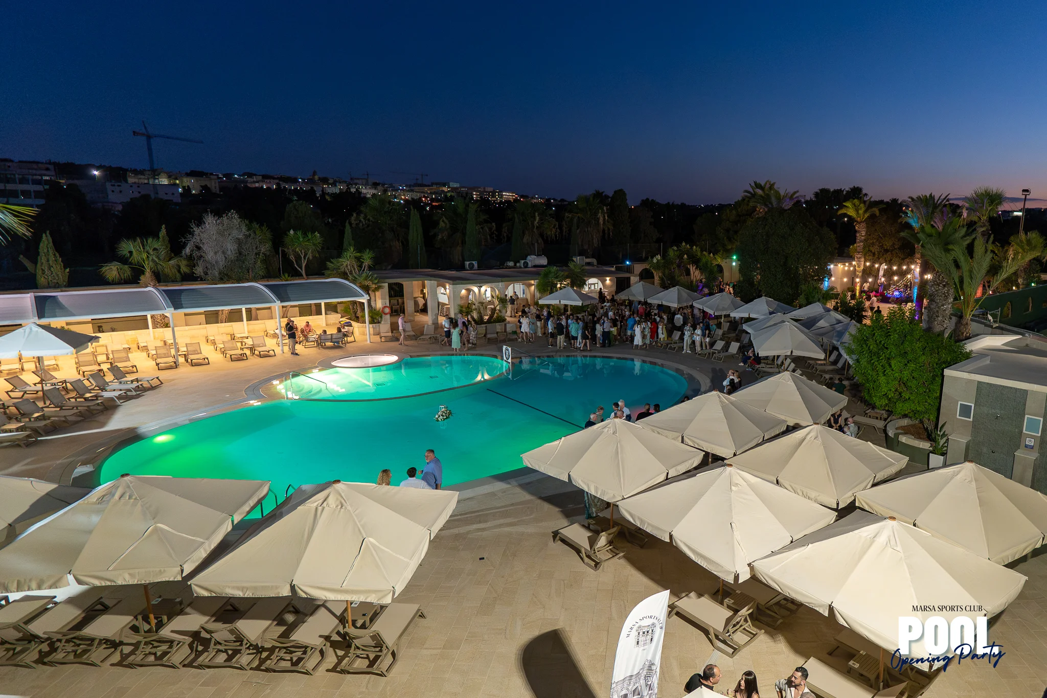 Marsa Sports Club Pool Opening Party – A Night to Remember