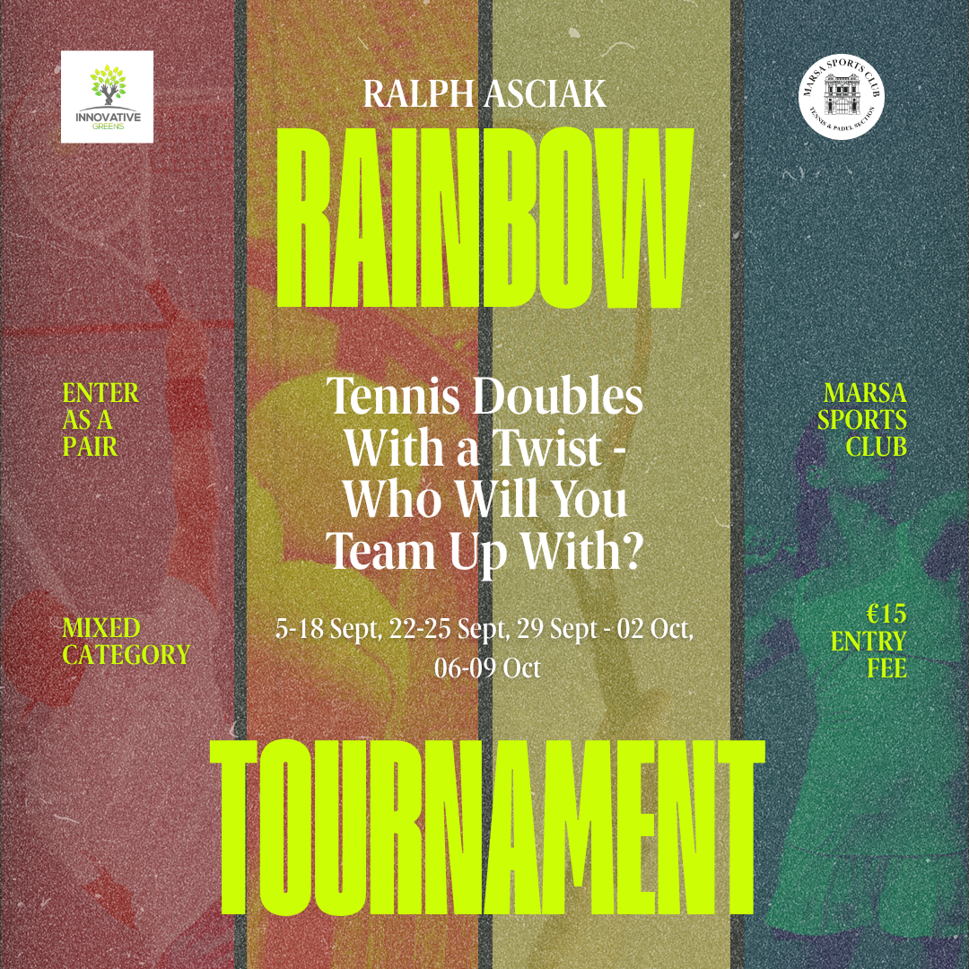 Innovative Greens Ralph Asciak Rainbow Tennis Tournament