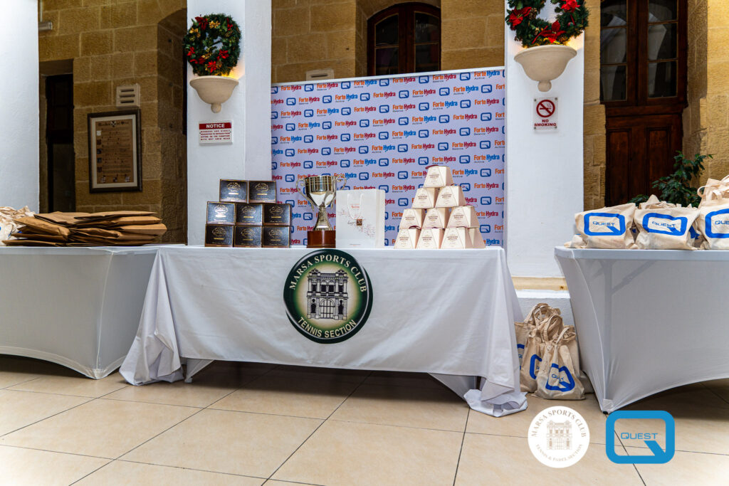 Quest Robbie Scerri Tennis Team tournament at Marsa Sports Club