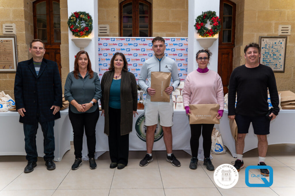 Quest Robbie Scerri Tennis Team tournament at Marsa Sports Club