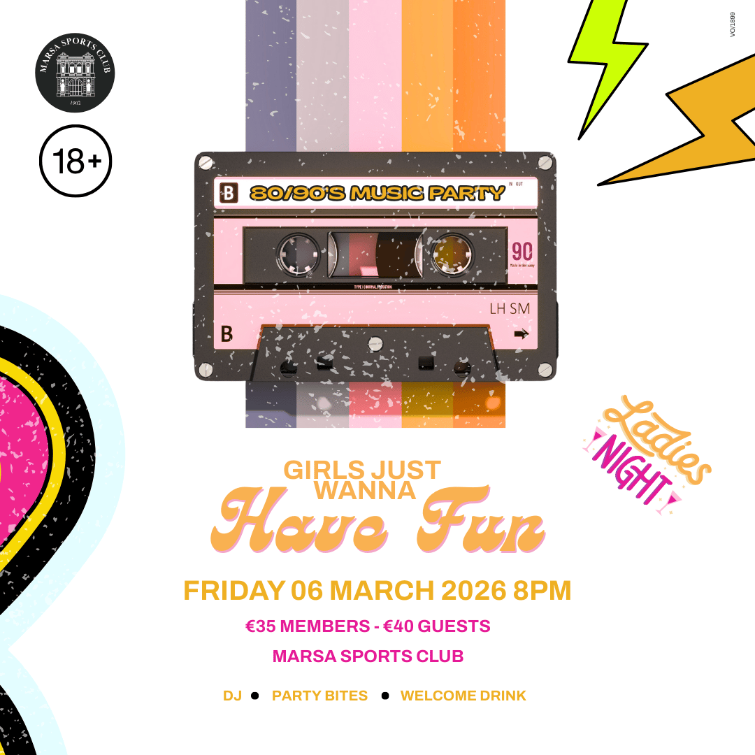 A Retro Night Out, Marsa Sports Club Style