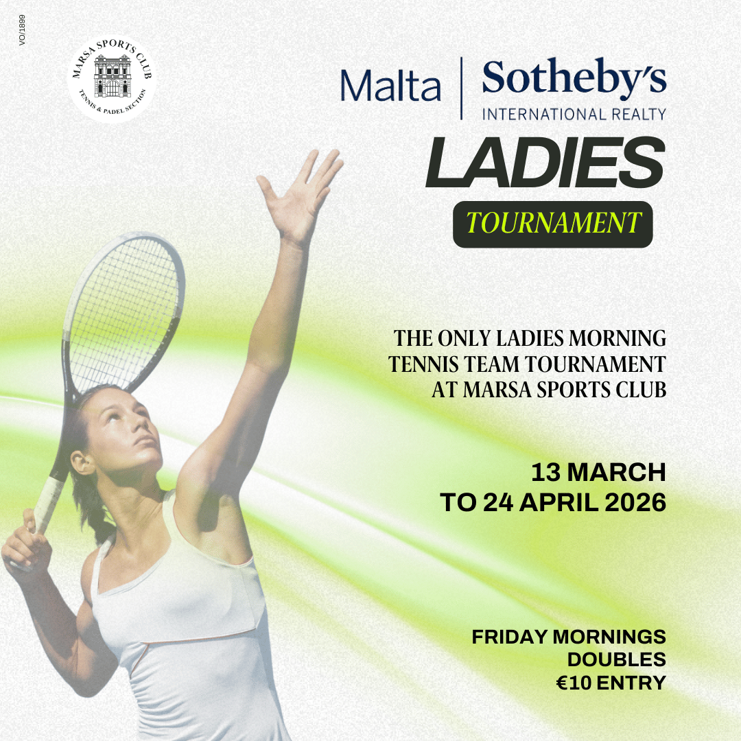 Malta Sotheby’s Ladies Tennis Team Tournament 2026: Friday Morning Doubles Returns