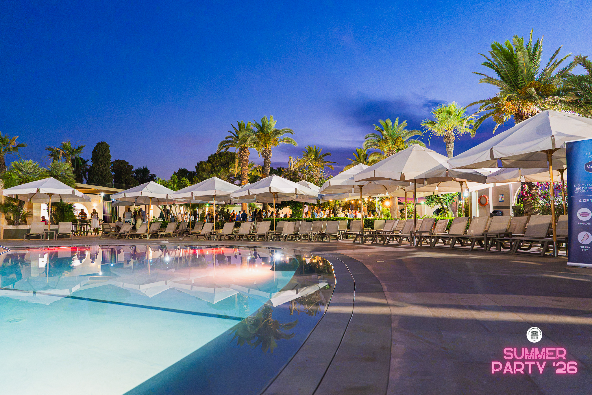 A Wonderful Summer Evening at Marsa Sports Club