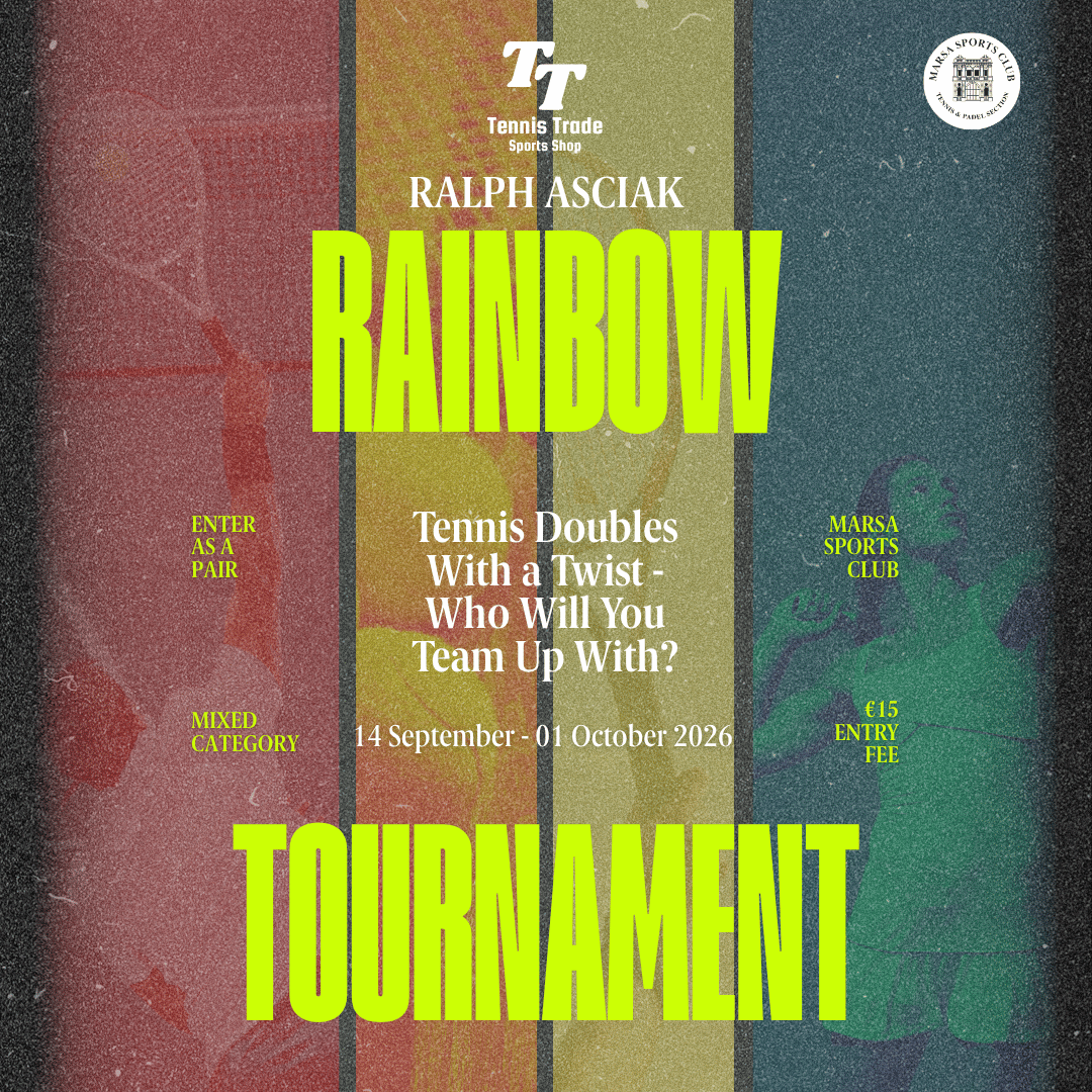 Find Your Partner for the Tennis Trade Ralph Asciak Rainbow Mixed Doubles Tournament
